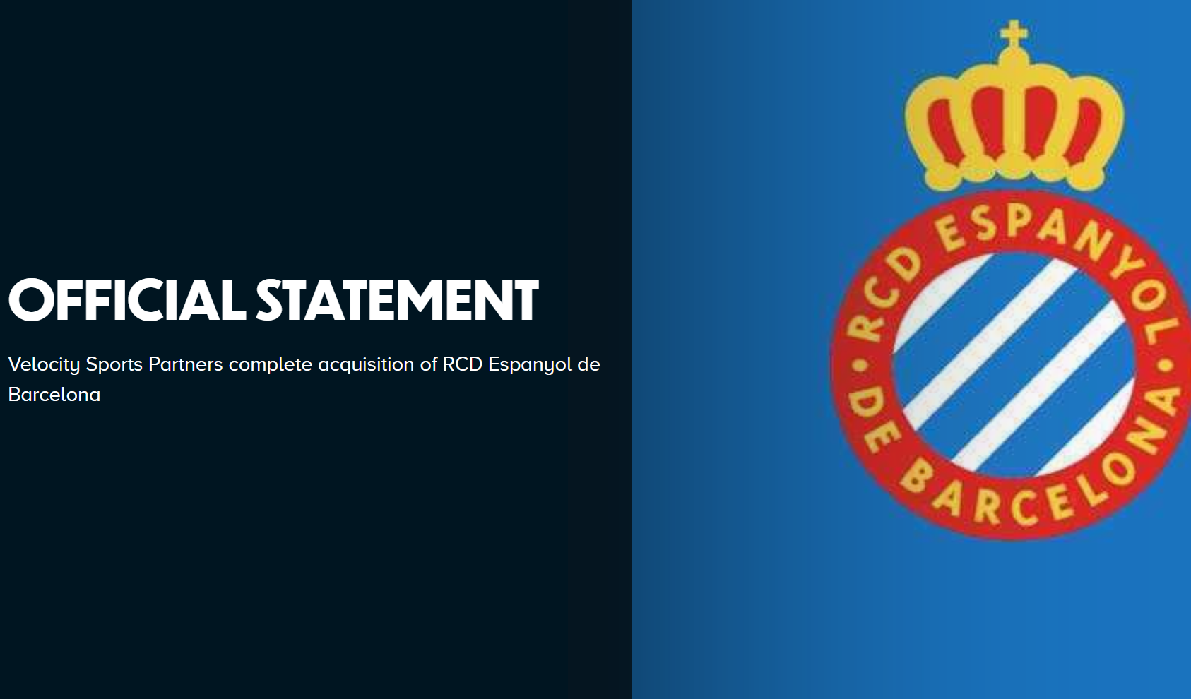 官方：西班牙人队官宣易主，伯恩利老板领衔之财团入主